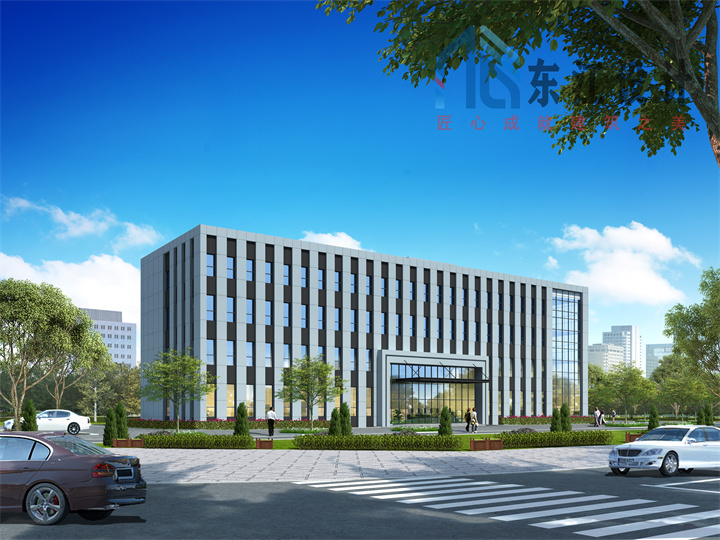 智能装备科技项目办公楼幕墙设计